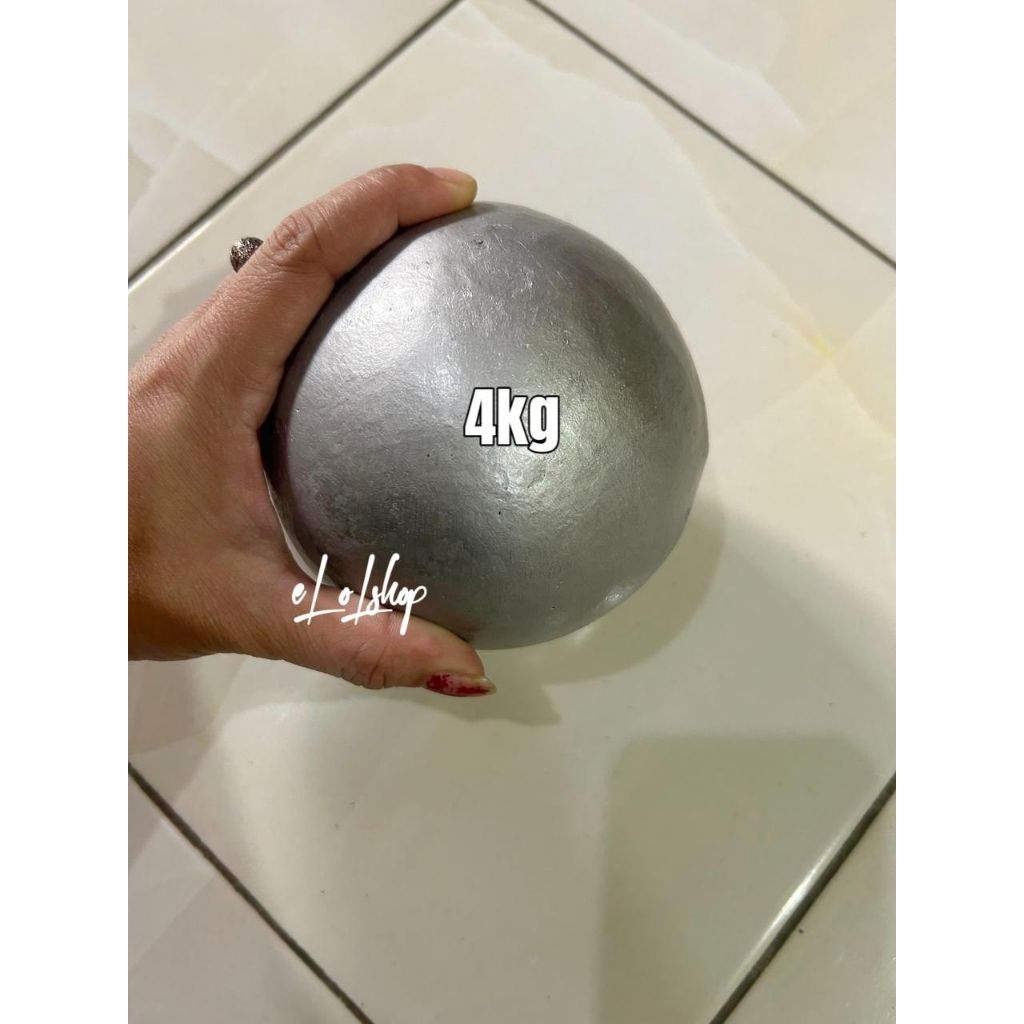 Bola Besi Tolak Peluru 4kg (1pcs)