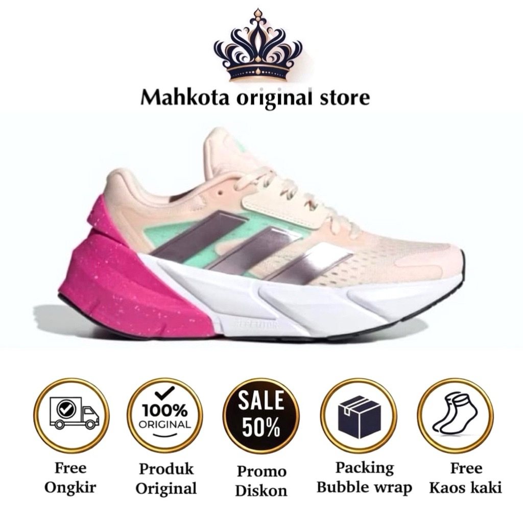 Sepatu Wanita Adistar 2.0 Multicolor Lucid Fuchsia Shoes