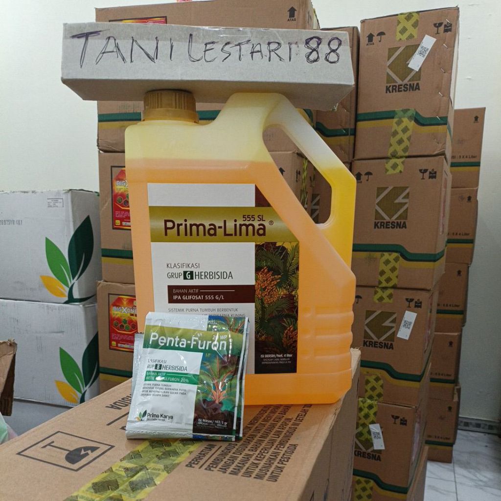 Herbisida Prima Lima 555sl 4liter | touchdown| promotop| bravotop| bersilalang| warrant