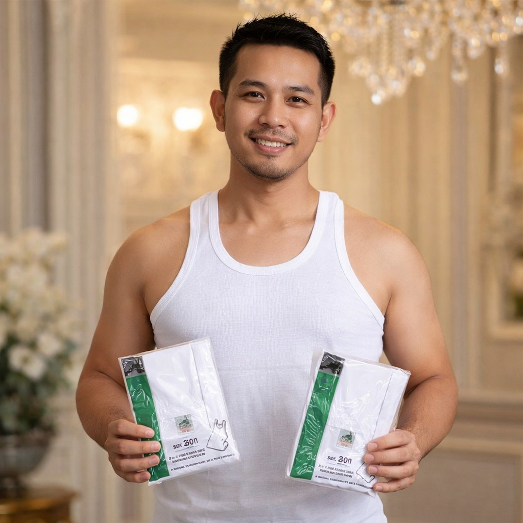 ( 6 Pcs ) Singlet Remaja Scorpion Size 34 36 38 || Singlet Pria Scorpion | Kaos Dalam Pria Remaja De