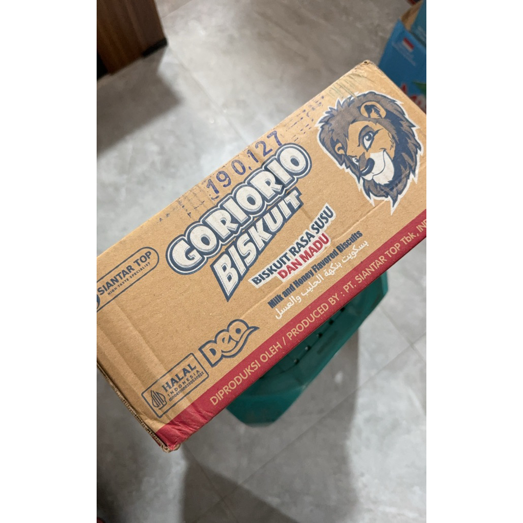 Goriorio Biskuit Rasa Susu dan Madu ( DUS )