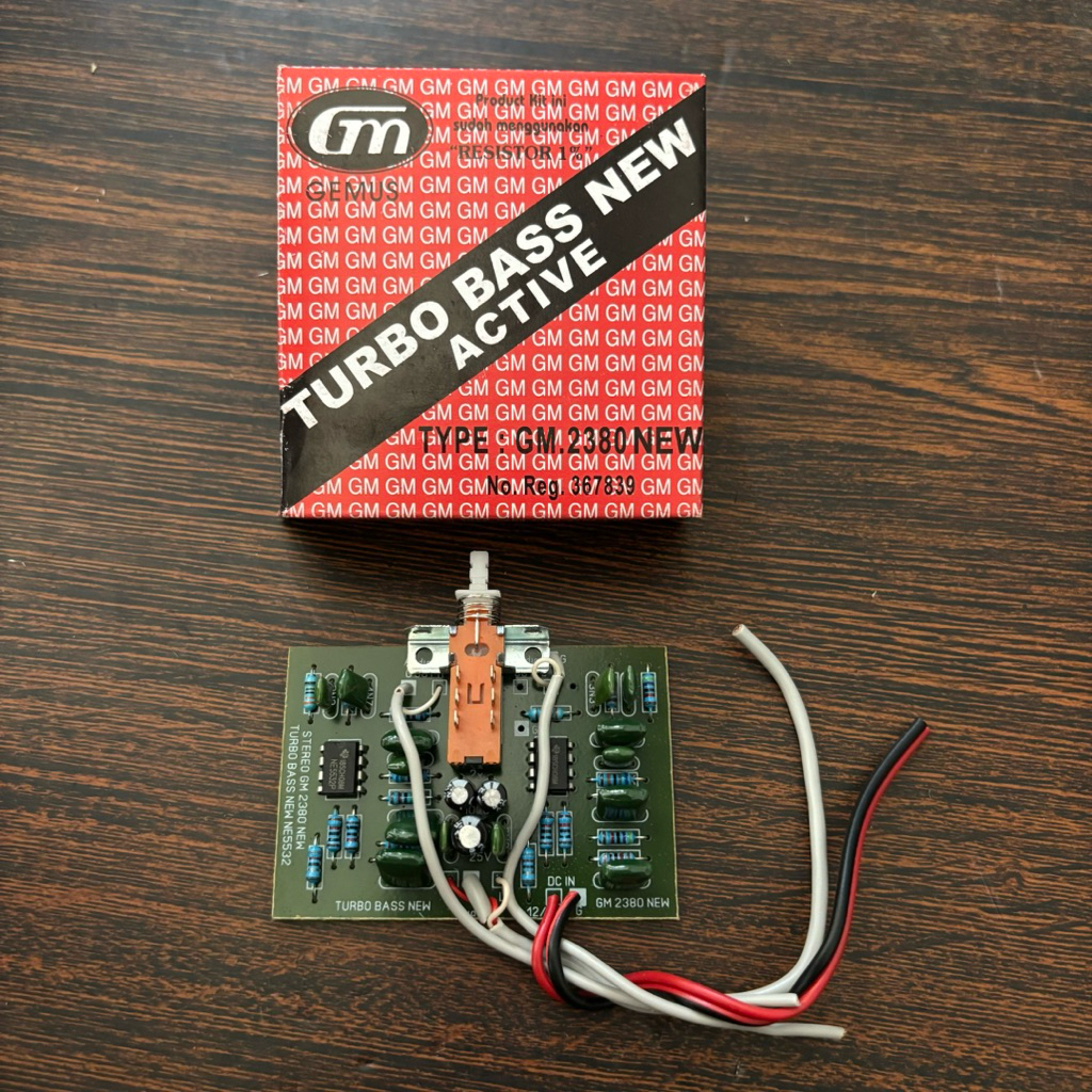 Turbo Bass New GM 2380 | Turbo Bass New Active Stereo GM