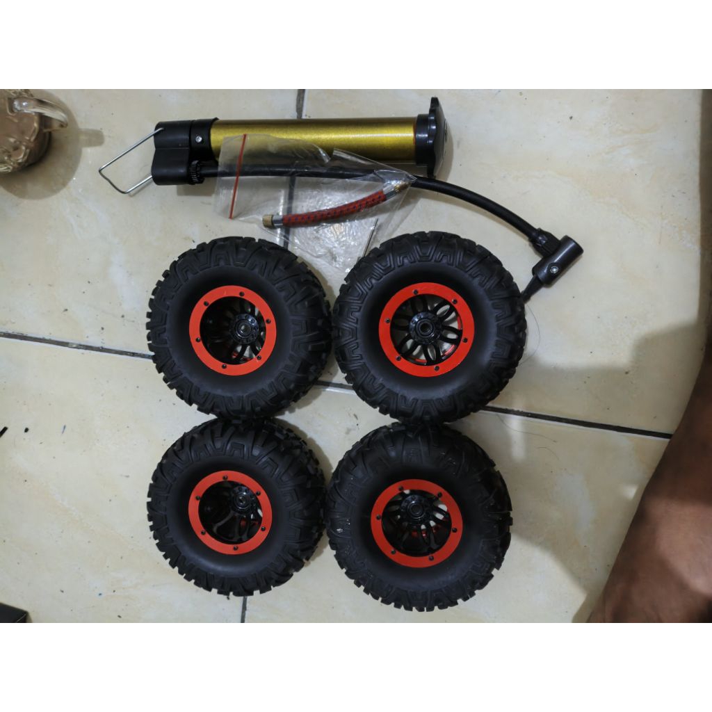ban rc adventure hex 12mm untuk kit 1/10 bisa di pompa
