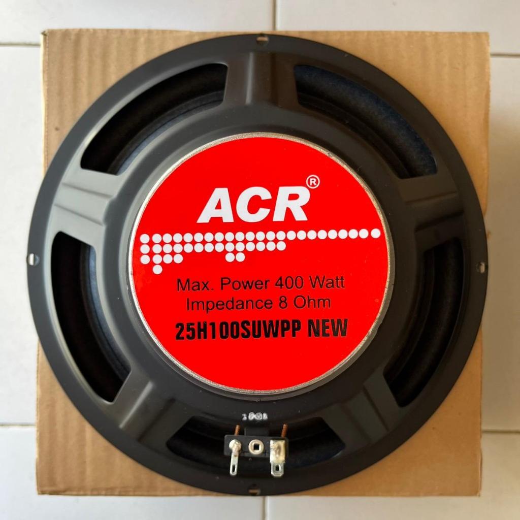 SPEAKER ACR PRO 10 inch 25H100SUWPP NEW ACR PRO WOOFER 400 Watt  ORI ( BISA COD)