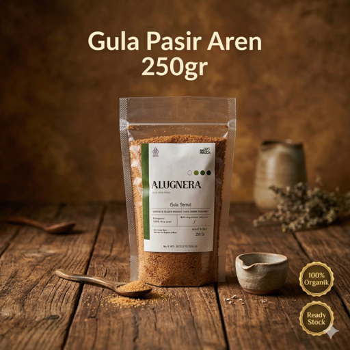 Gula Aren Semut 250gr Bubuk Organik - Gula Merah Pasir Murni Asli Tanpa Gula Tebu