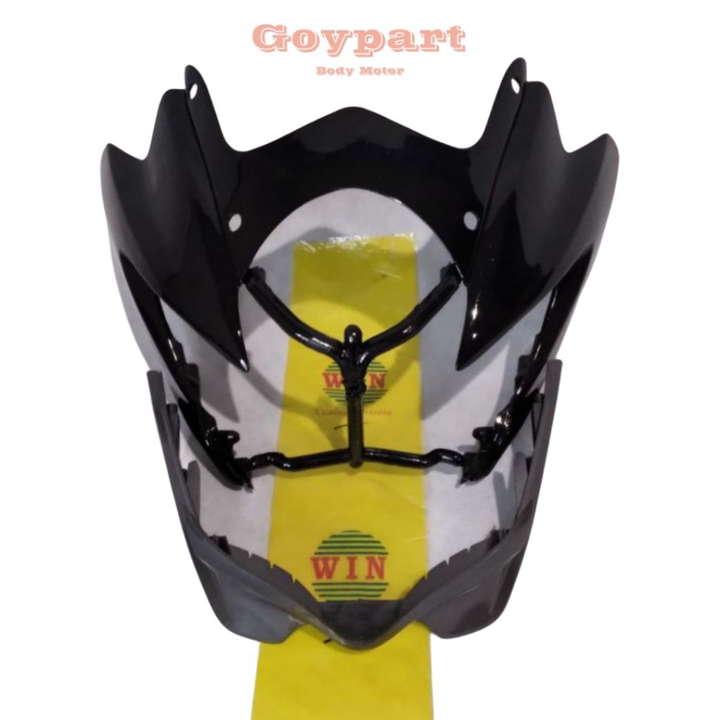 BATOK DEPAM SUZUKI SATRIA FU 150 HITAM 2011 2012 2013 | FRONT HANDLE COVER SATRIA FU 150 HITAM