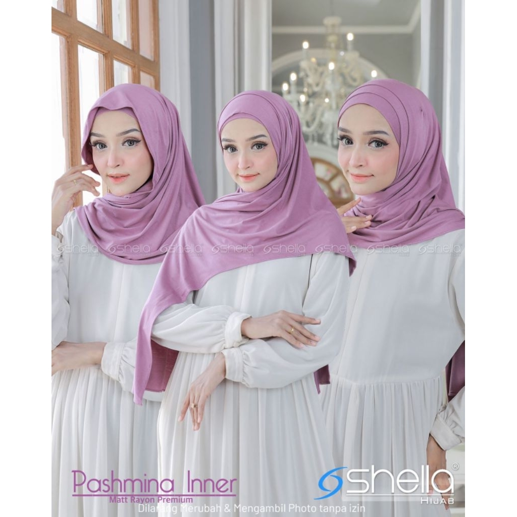 HIJAB SHELLA PASHMINA INNER // HIJAB PASHMINA INNER RAYON // HIJAB PASHMINA