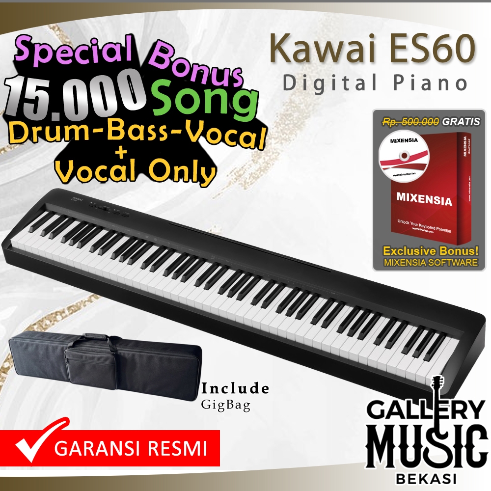 Kawai ES 60  Digital Piano / ES60 - ( Seri Baru dibawah ES120 )