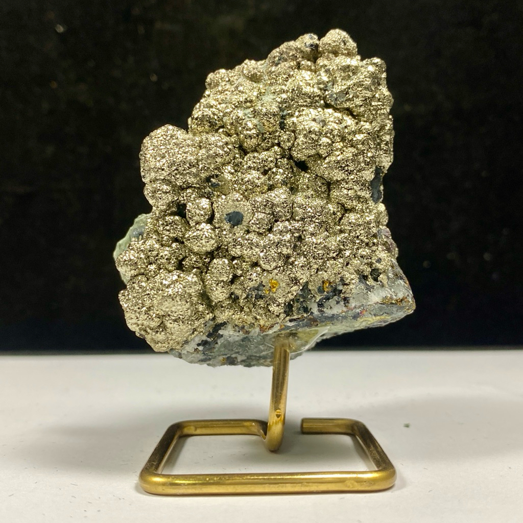 Natural Pyrite - Bongkahan Pyrite Mineral Chalcopyrite Gems Collection