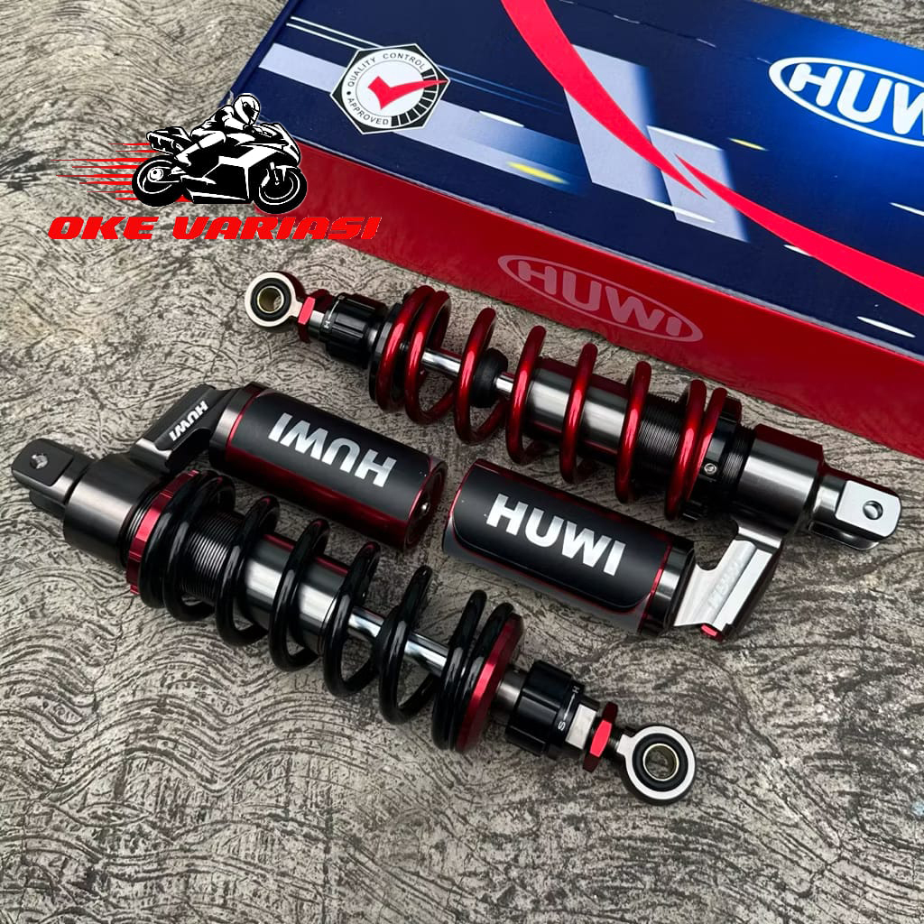 Shockbreaker Huwi Model KYB Shock Single Tabung Bawah Click Rebound Fungsi Full Cnc Billet Uk 310 & 