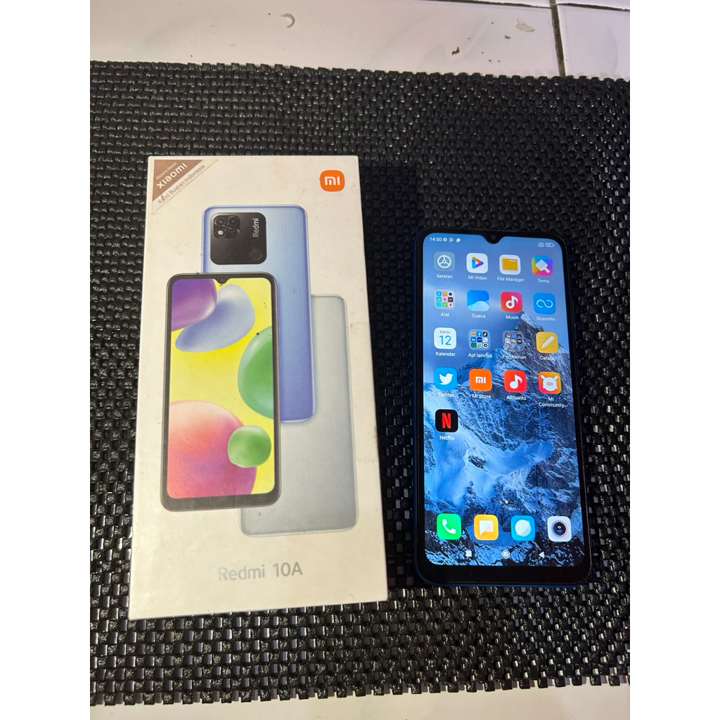 Hp fake Gps Absen Kantor PNS Redmi 10A 4/64 BEKAS