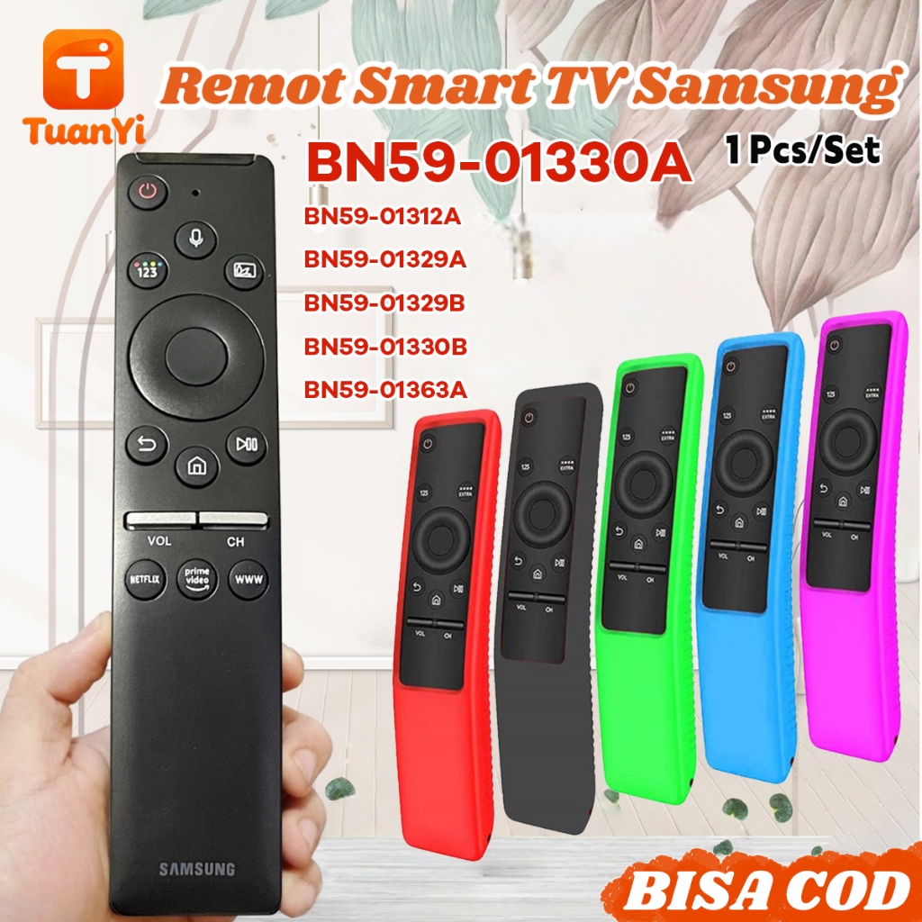 Case Silikon Remote Samsung Smart TV|Full Coverage|Pas Sempurna|Model AU7000 CU7000 DU7000|BN59-0135
