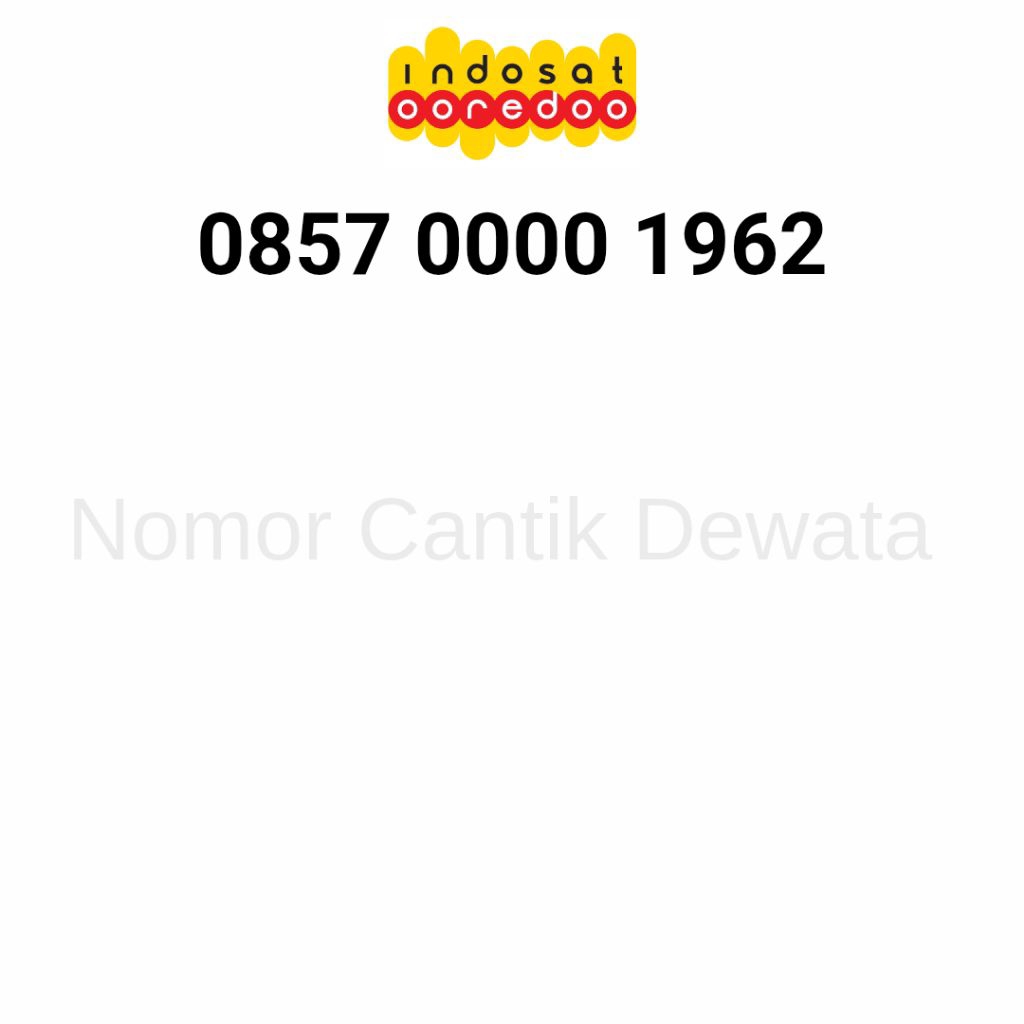 Nomor Cantik Im3 Kartu Perdana Indosat Nomer Cantik Seri Tahun 0000