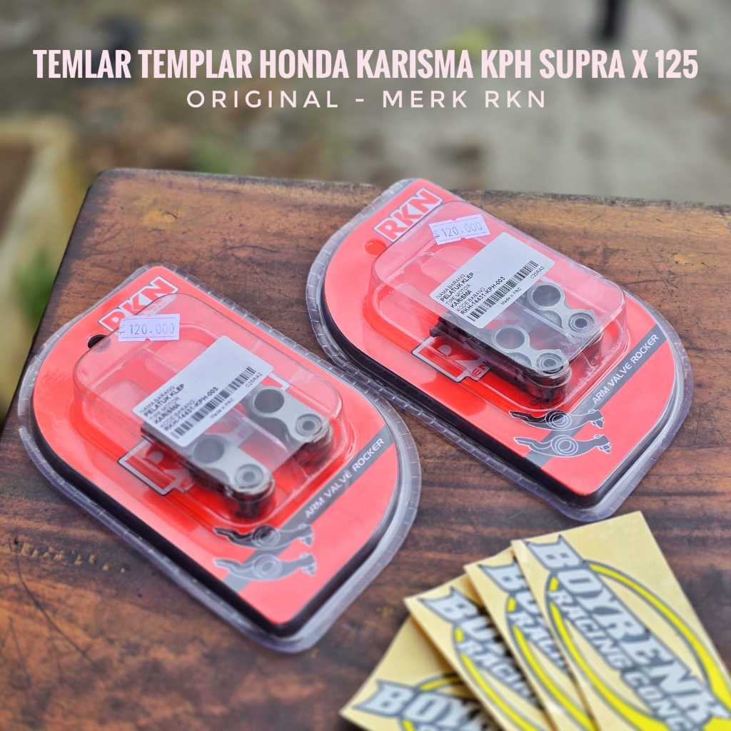 TEMLAR / PELATUK KLEP ROCKER ARM SUPRA X 125 KHARISMA KPH RKN - BOYRENK RACING CONCEPT