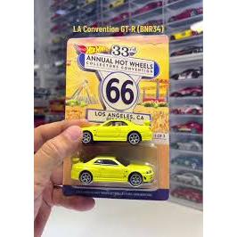 Hot Wheels - Nissan Skyline GT-R BNR34 R34 Kuning Convention