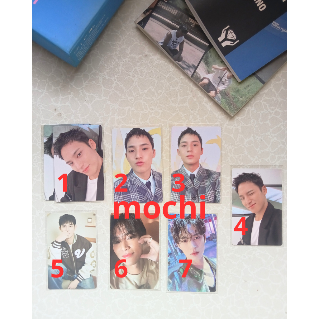 Photocard Official Mingyu Seventeen / PC Mingyu Seventeen / Photocard Official Mingyu SVT