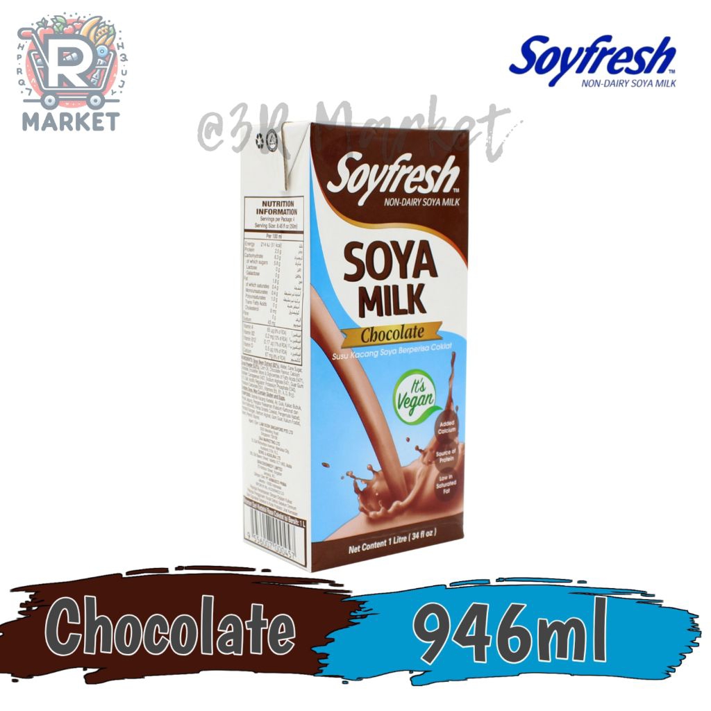 Soyfresh Non Dairy Soya Milk Rasa Chocolate / Susu Soya Milk