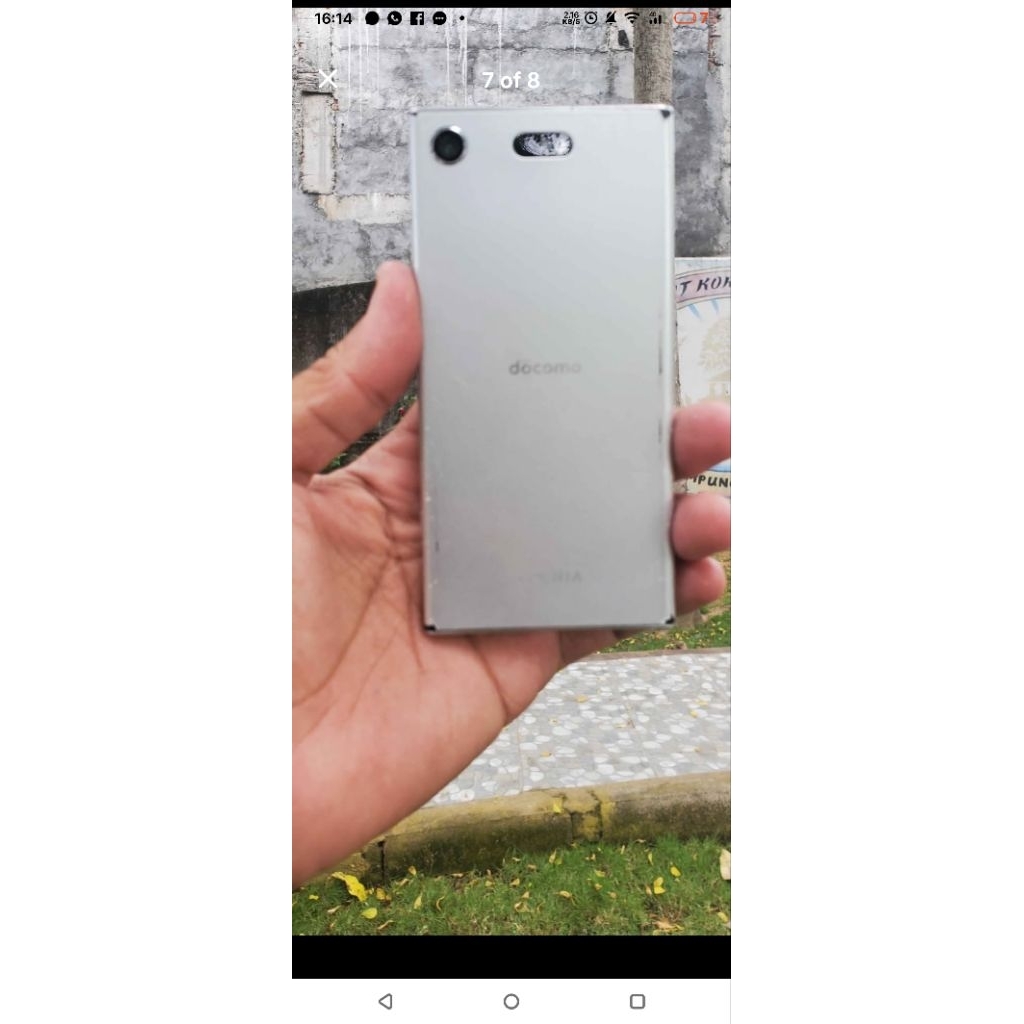 Xperia XZ1 C Docomo Sinyal Keblok