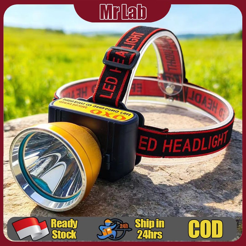 QYD Q268 Senter Kepala Led Rechargeable Headlamp Flashlight Senter Baterai LED Head Lamp