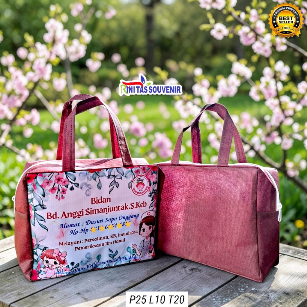 TAS SOUVENIR BIDAN TAS BIDAN RESLETING