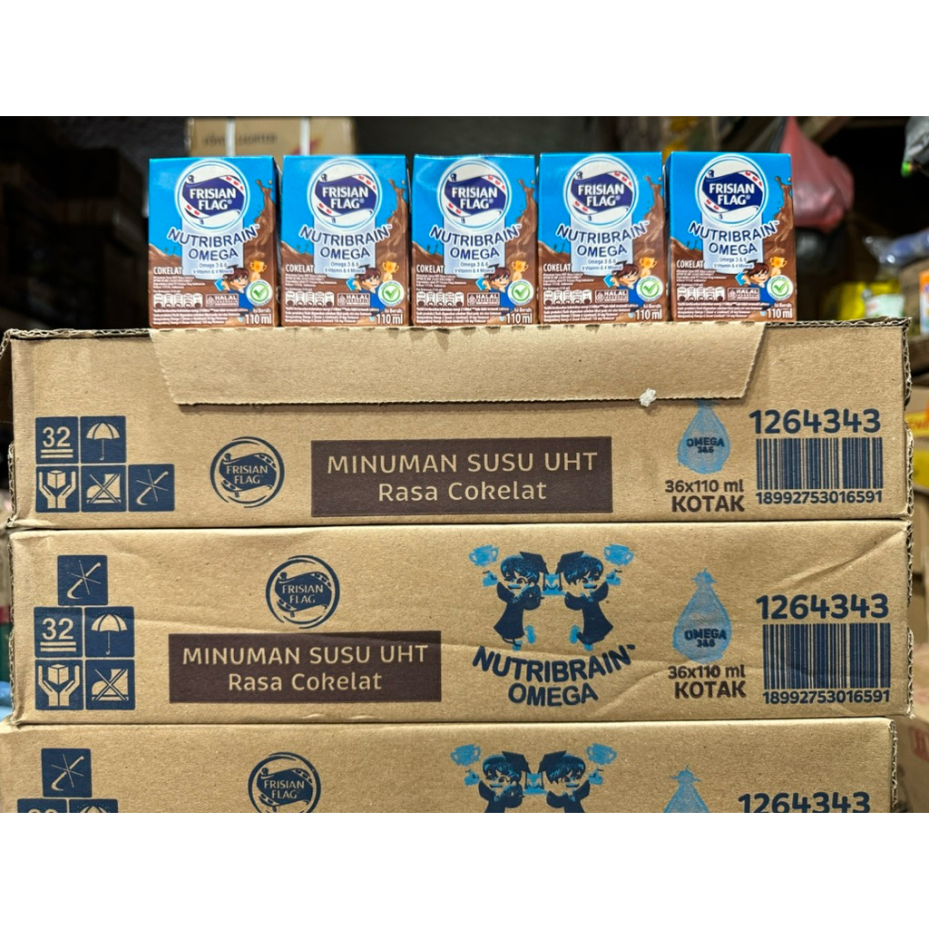 Susu Frisian Flag UHT rasa Coklat 110ml @ 36 ktk / 1 dus