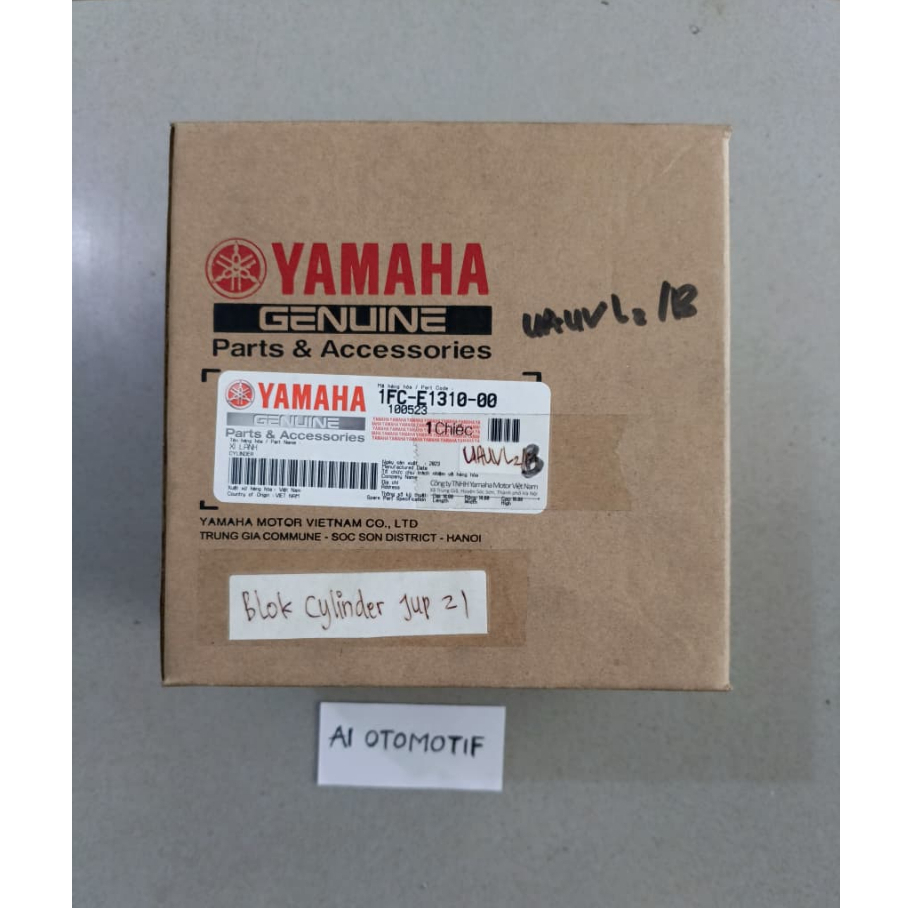 BLOK SEHER 1FC JUPITER Z1 /VEGA FORCE BLOK MESIN ORIGINAL YAMAHA GENUINE YGP ASLI