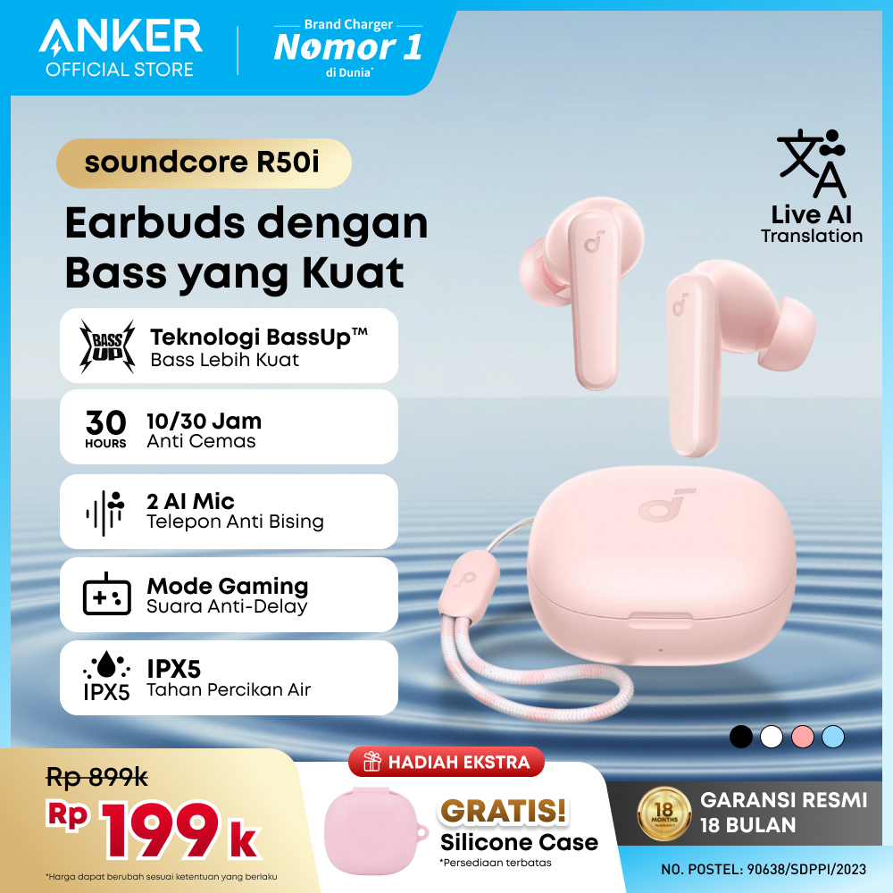 TWS Anker SoundCore R50i - A3949