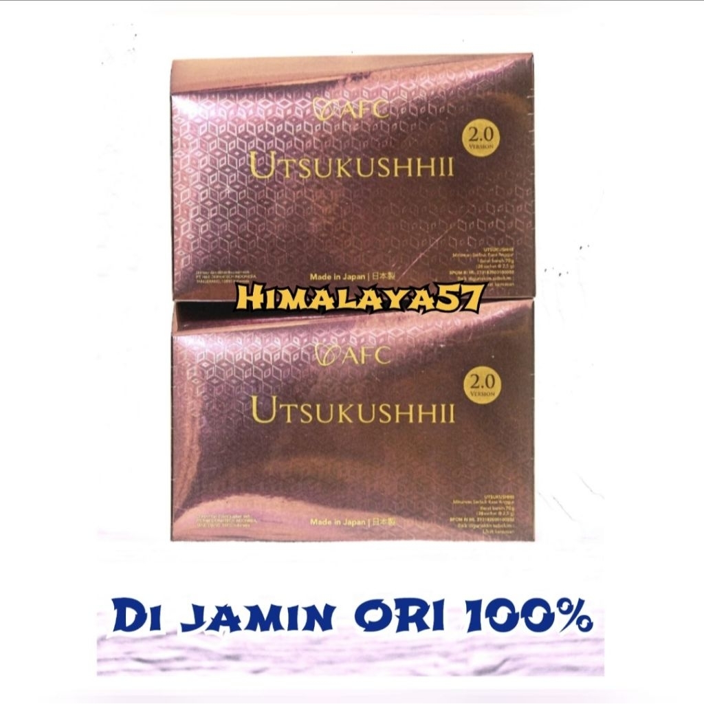 UTSUKUSHHII GOLD 2 BOX EXP TERBARU