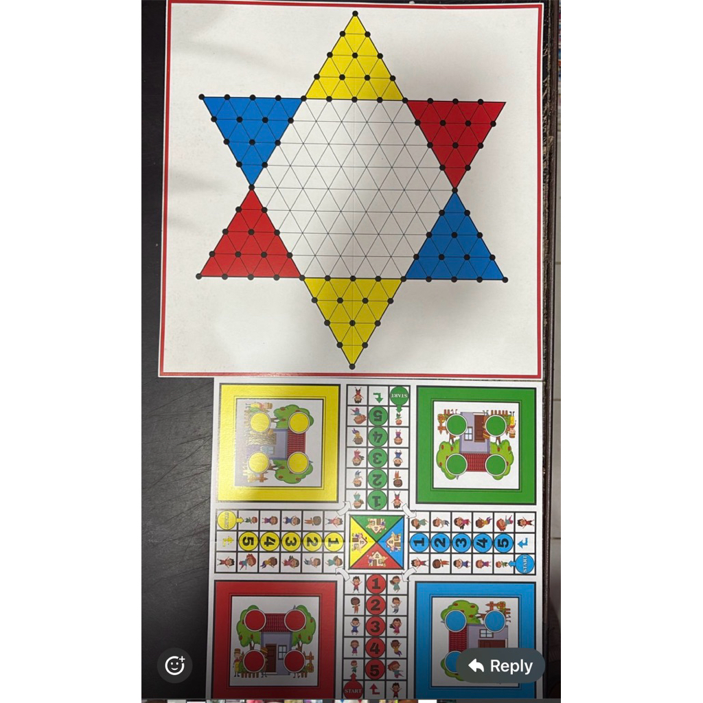 permainan jadul halma & ludo super