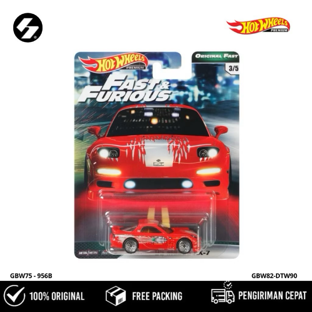 Hot Wheels Mazda RX-7 Original Fast