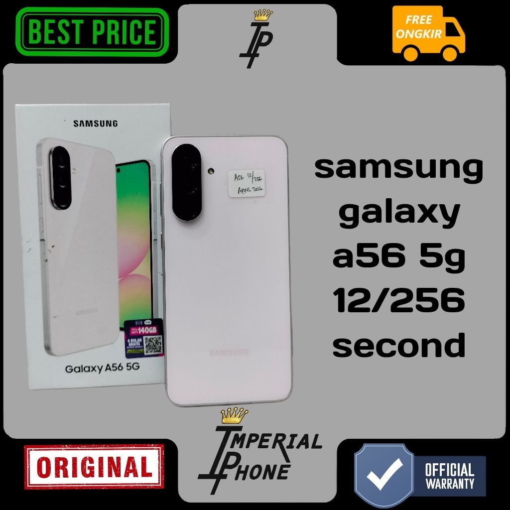 samsung galaxy a56 5g 12/256 second