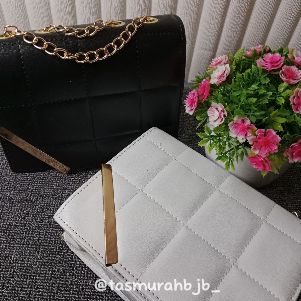( COD ) Tas Selempang Wanita Tas Wanita Murah Tas Haruka Tali Rantai