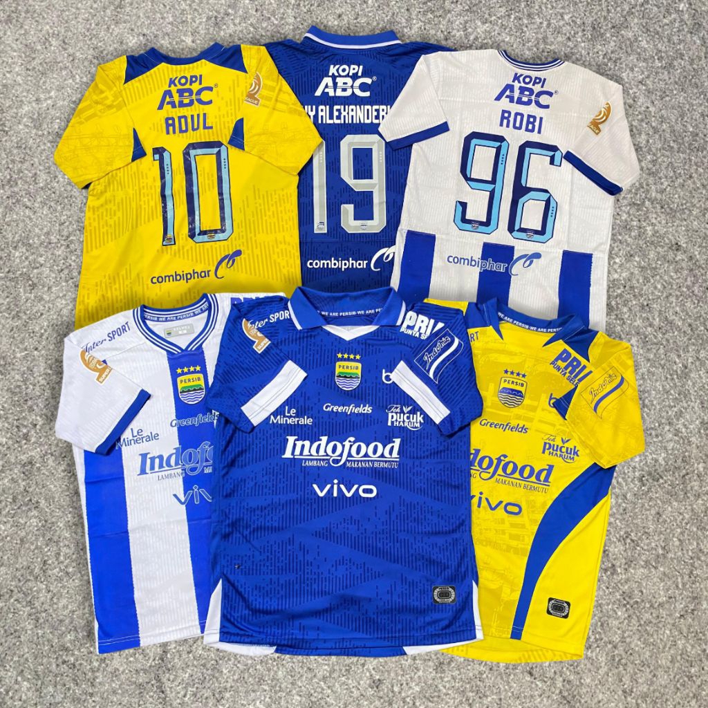 JERSEY PERSIB HOME AWAY 2025/2026 GRADE ORI LOGO TIMBUL JERSEY PERSIB TERBARU JERSEY PERSIB BANDUNG 