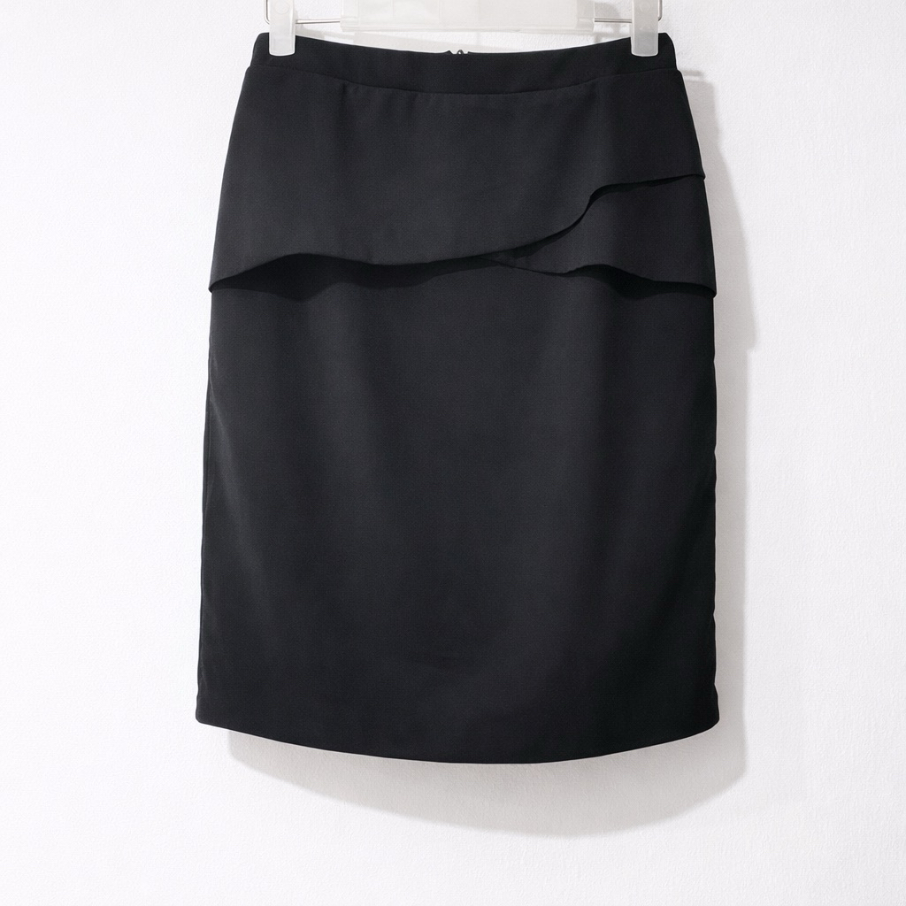 Eprise Office Formal Black Skirt - Rok Kerja Hitam