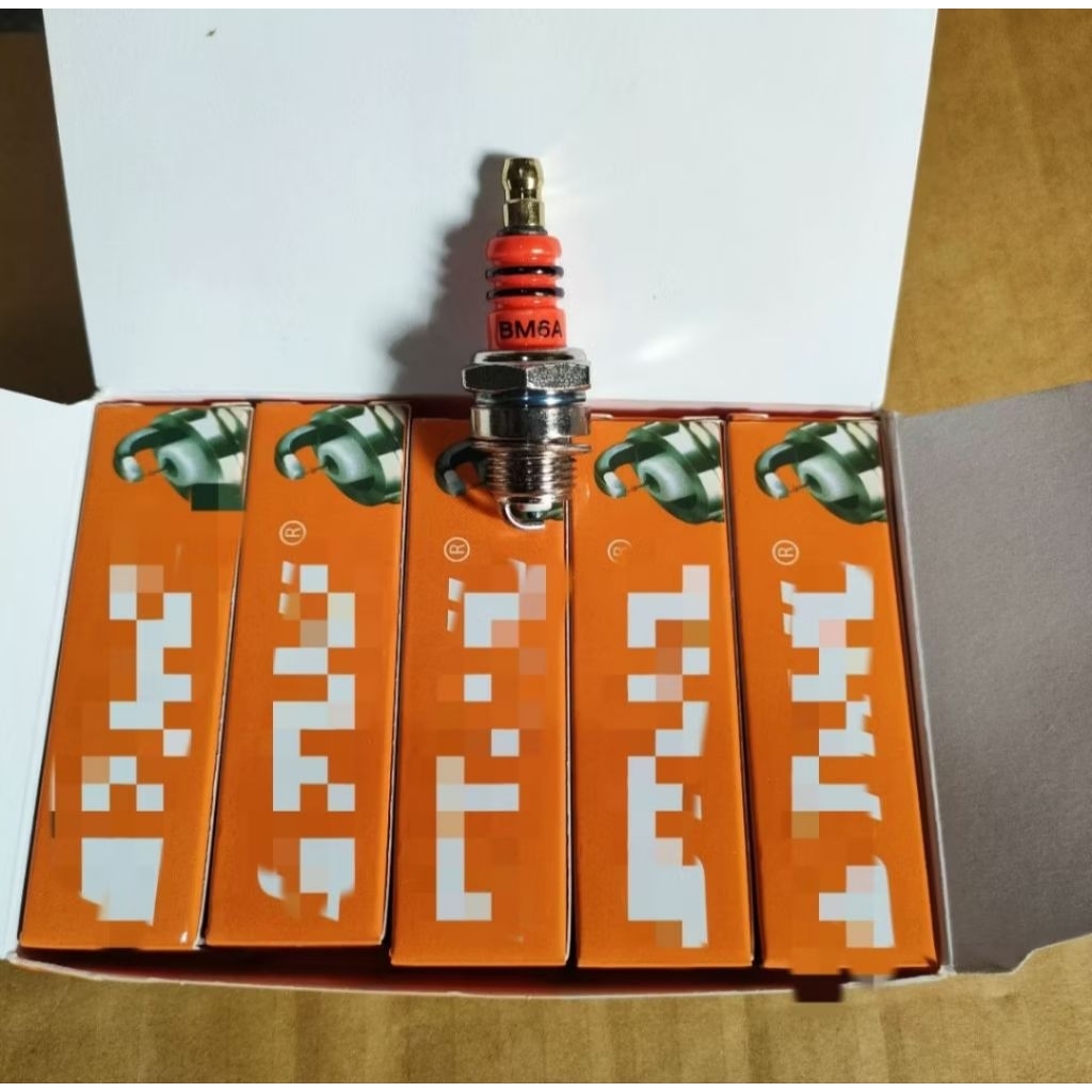 Busi 2TAK Senso & Potong Rumput BM6A Orange  (1ktk isi 10pc)