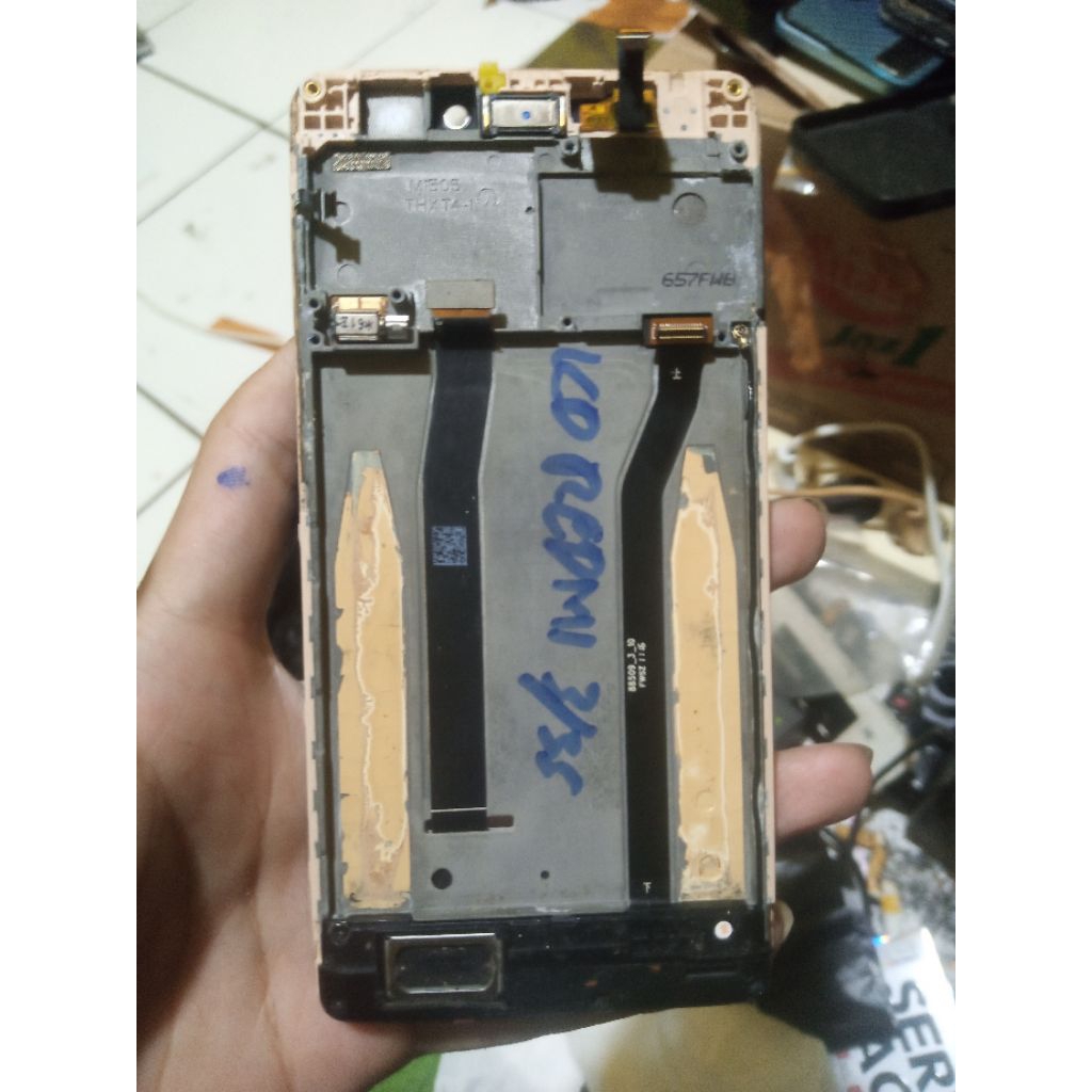 LCD Redmi 3s Original Cabutan Second