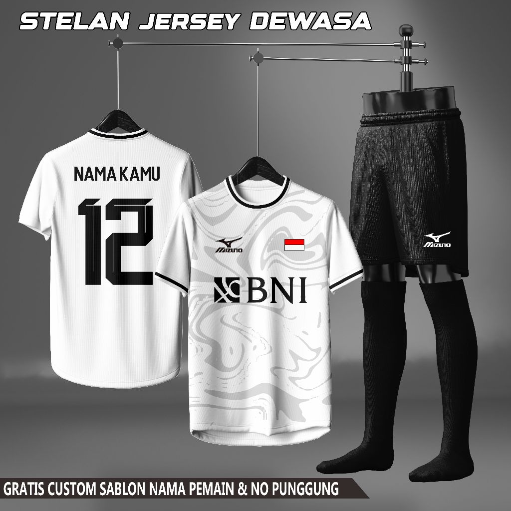 Jersey Futsal Dewasa FREE NAMA + NOMER PUNGGUNG,STELAN KAOS BOLA DEWASA FREE NAMESET