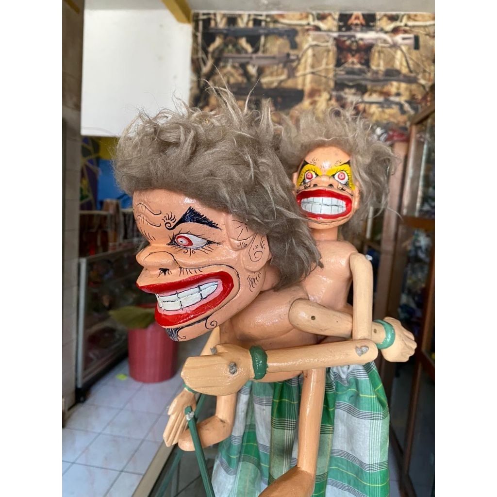 Wayang Golek Buta Gendong Standar Dalang