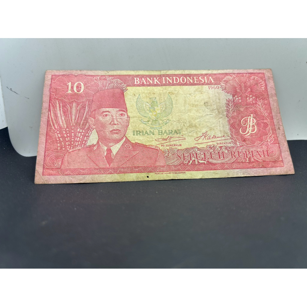 10 Soekarno irian barat 1960 bekas  marta collection