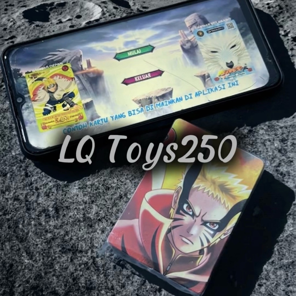 kartu mainan scan naruto