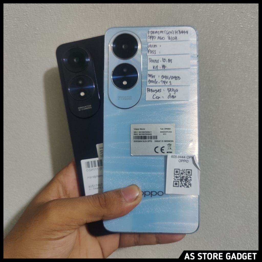 Oppo A60 8/256 Second Handphone