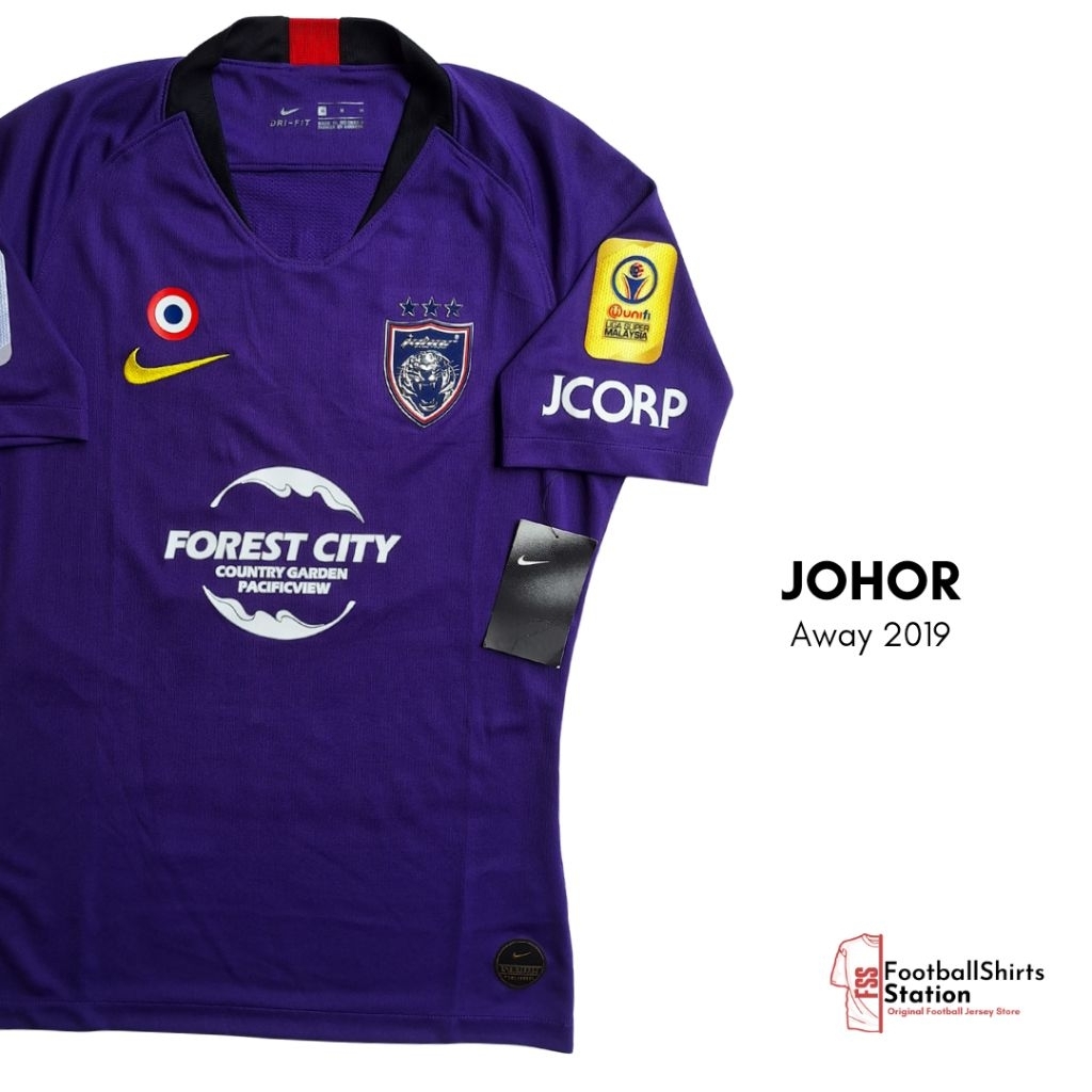 Jersey JDT Johor Darul Tak'zim Away 2019 Player Issue Nameset Cabrera Size M Original