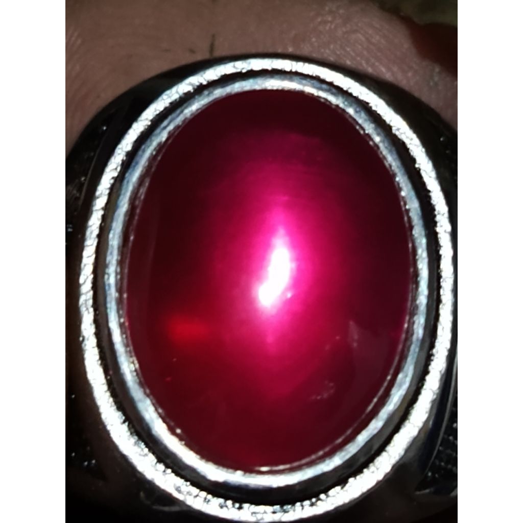 batu Mirah siam kapas Bangkok kekerasan batu kaya berlian ikat tintanium anti karat no 8 mirip mas p