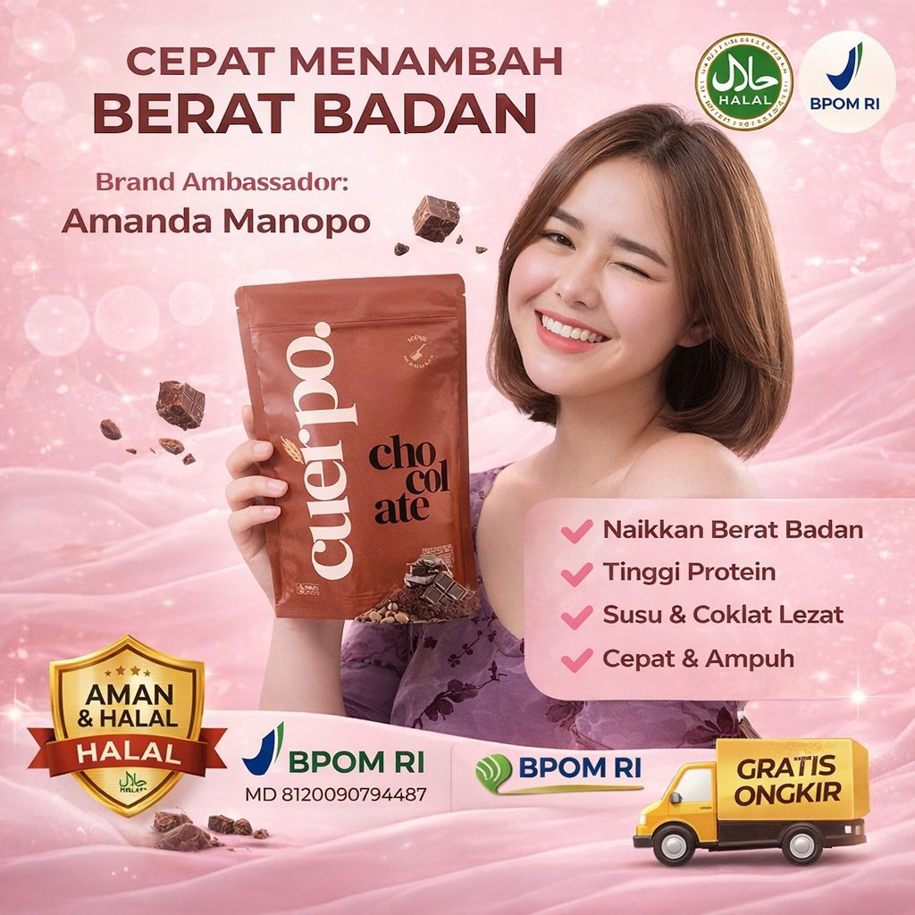 Original Susu Tinggi Protein Dan Kalori Penggemuk Badan Halal Bpom