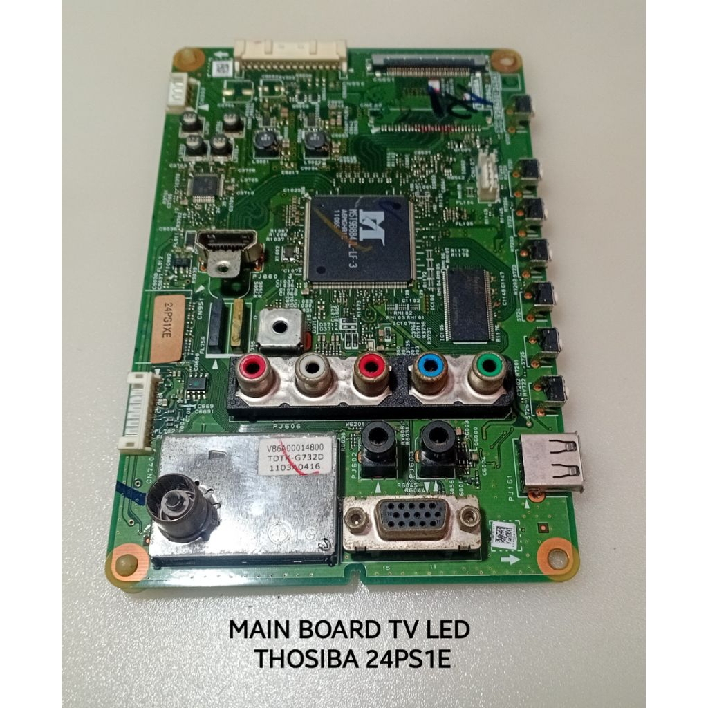 MAIN BOARD MESIN TV LED LCD THOSINA 24PS1E NORMAL