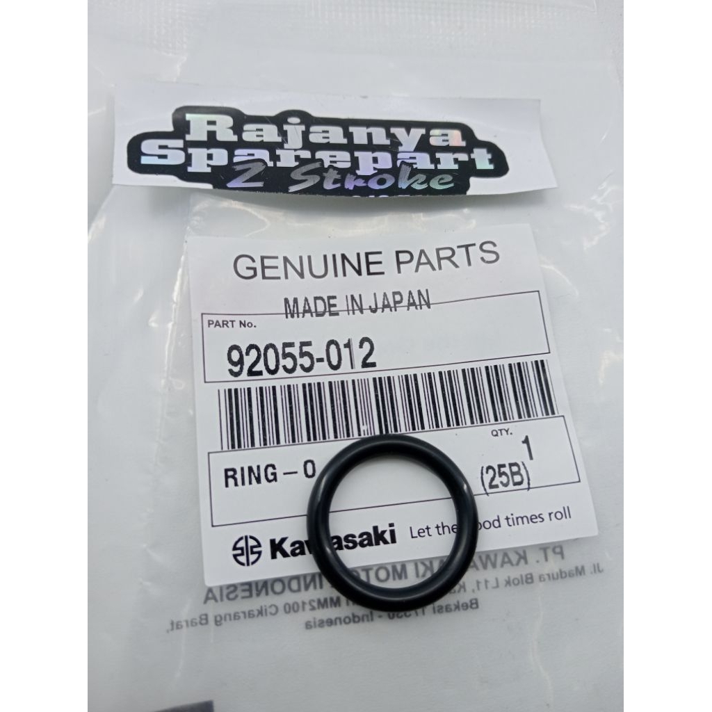 RING O KARET ORING SIL TUTUP OLI MESIN NINJA R NINJA SS NINJA RR 92055-012 ORIGINAL KAWASAKI NINJA D