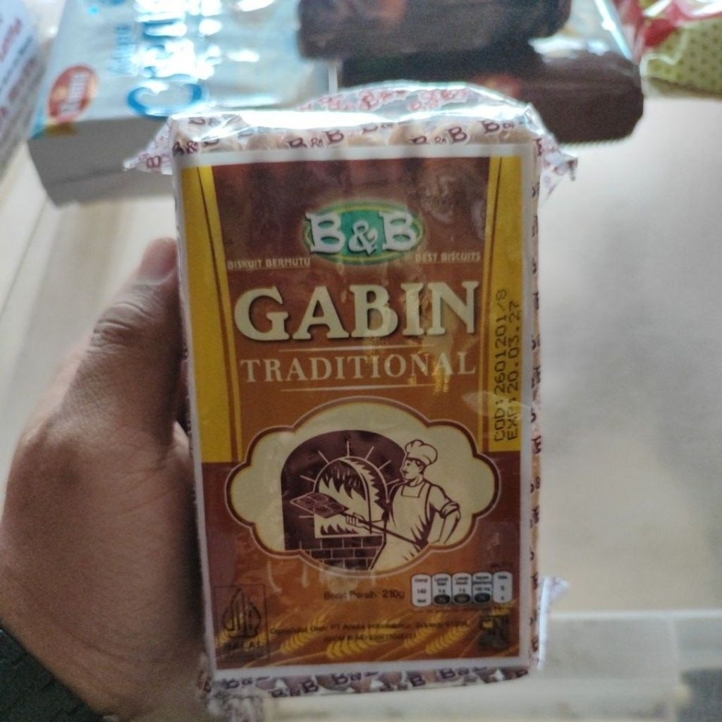 gabin tradisional/gabin bb/biskuit bermutu /biskuitBB