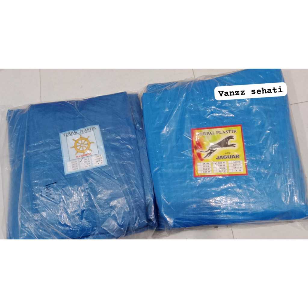 Terpal Plastik Ukuran 4x5 meter / Terpal Serba Guna / Terpal A2,A3 Warna Biru