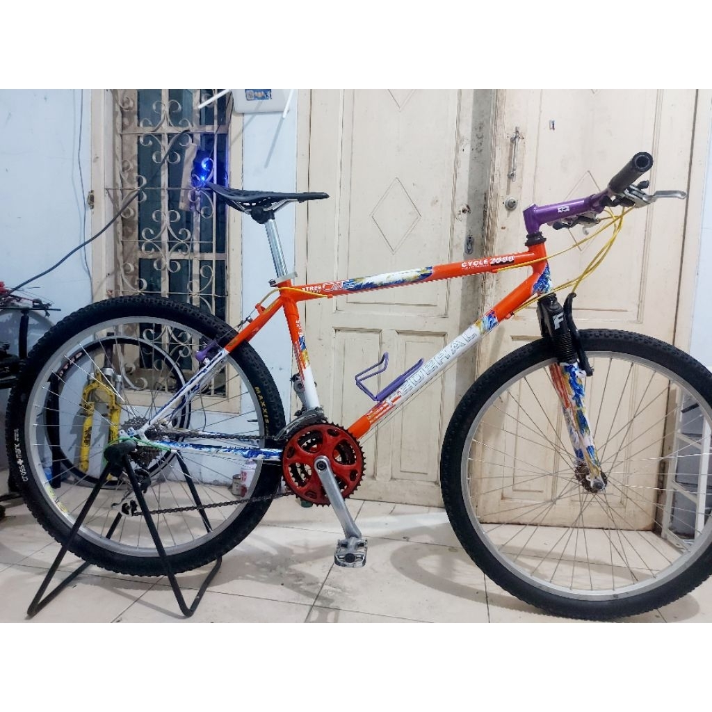 speda mtb vintage federal streecat cicle 2000