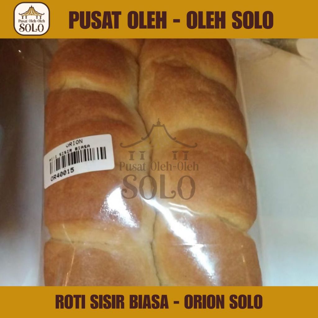 Roti Sisir Biasa Orion Solo - Roti Sisir Lapis Orion Solo